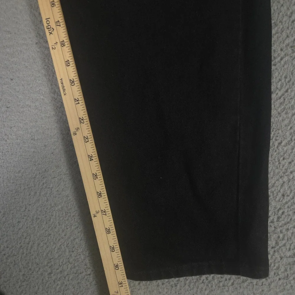 VINTAGE Levi's Jeans Mens 44x32 Black 550 Relaxed Tapered Leg Orange Tab USA 90s